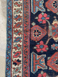 Worn Antique Tribal Persian Runner / 4' x 9'2 Runner #4366