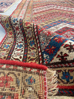 3'3 x 6'5 Antique Persian Rug #2602