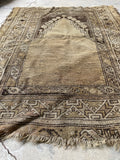 antique prayer rug