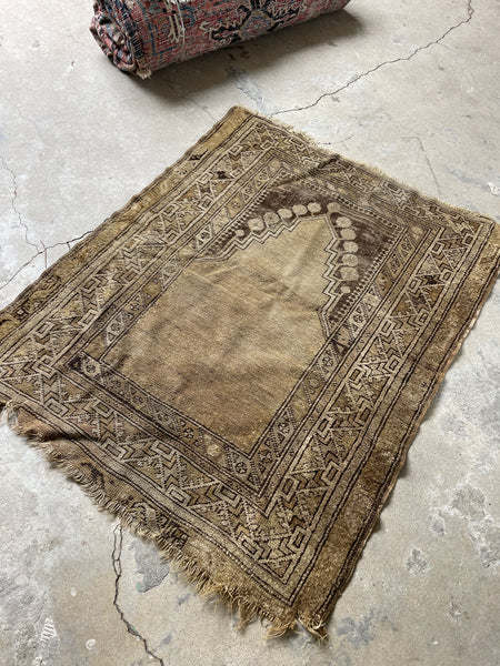 vintage prayer rug
