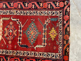 3'3 x 9'4 Antique Karabagh runner #2348ML - Blue Parakeet Rugs