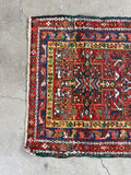 2'3 x 4' Vintage Persian Gharajeh Mat #2996ML