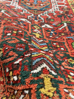 2'3 x 4' Vintage Persian Gharajeh Mat #2996ML