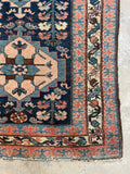 Antique Persian Rug / 3'4 x 6' Persian Malayer Rug #3120