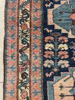 Antique Persian Rug / 3'4 x 6' Persian Malayer Rug #3120