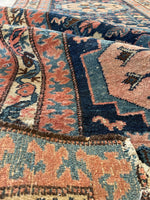 Antique Persian Rug / 3'4 x 6' Persian Malayer Rug #3120