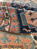 Antique Persian Rug / 3'4 x 6' Persian Malayer Rug #3120