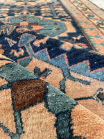 Antique Persian Rug / 3'4 x 6' Persian Malayer Rug #3120