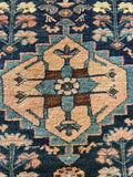 Antique Persian Rug / 3'4 x 6' Persian Malayer Rug #3120