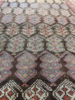 Antique Persian Runner / 3'5 x 12' Runner #3119