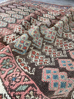 Antique Persian Runner / 3'5 x 12' Runner #3119