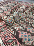 Antique Persian Runner / 3'5 x 12' Runner #3119