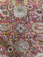 14x17 Vintage Rug / 13x16 Vintage Persian Rug / Sultanabad Mahal Rug #4212