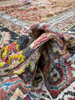 14x17 Vintage Rug / 13x16 Vintage Persian Rug / Sultanabad Mahal Rug #4212