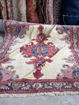 7x7 Square Vintage Persian Rug #3005
