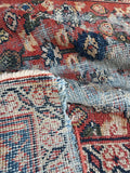 Distressed Persian Runner / 3'5 x 13'9 Worn Runner #4373
