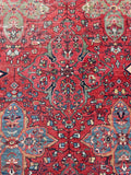 8’8 x 12’ Antique Persian Mahal Rug #3007