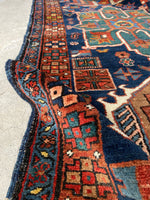 15 Foot Persian Runner / 3'2 x 15'3 Heriz Runner #3412ML