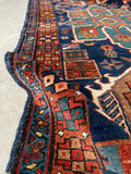 15 Foot Persian Runner / 3'2 x 15'3 Heriz Runner #3412ML