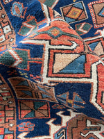 15 Foot Persian Runner / 3'2 x 15'3 Heriz Runner #3412ML