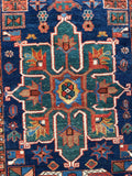 15 Foot Persian Runner / 3'2 x 15'3 Heriz Runner #3412ML