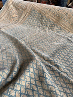 7x11 Muted Persian Tabriz #3775
