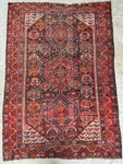 Antique Persian Shiraz Rug / 6'5 x 9'4 Rug #3129ML