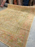 muted vintage rug