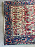 5' x 6'7 Mid Century Persian Afshar Rug #2837ML