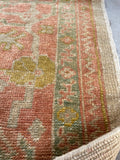 9’9 x 11’2 Antique Oushak Rug #3012