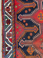 5x7 vintage tribal rug