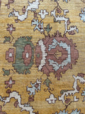 13x16 Oversize Antique Ochre Oushak rug #3015