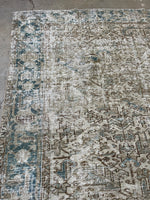 8x10 vintage heriz rug