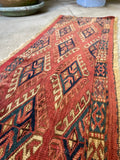 Tekke Weaving / 1x4 Skinny Rug Runner #3426