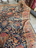 large vintage rug