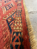 Tekke Weaving / 1x4 Skinny Rug Runner #3426