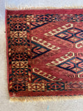 Tekke Weaving / 1x4 Skinny Rug Runner #3426