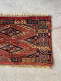 Tekke Weaving / 1x4 Skinny Rug Runner #3426