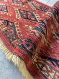 Tekke Weaving / 1x4 Skinny Rug Runner #3426