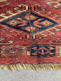 Tekke Weaving / 1x4 Skinny Rug Runner #3426