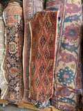 Tekke Weaving / 1x4 Skinny Rug Runner #3426