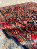 3'6 x 4'9 Antique Persian Bibikabad Rug #2844