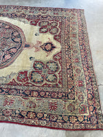 8'3 x 12'8 Antique Persian Lavar Rug #3021