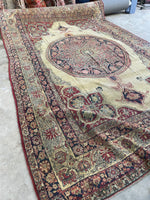 8'3 x 12'8 Antique Persian Lavar Rug #3021