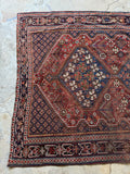 6x9 Antique Persian Rug / Nomadic Shiraz Rug #3490