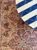Large Square Persian Rug / 9x9 Antique Persian Lavar Rug #3591ML