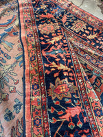 9x12 Antique Persian Rug #3023