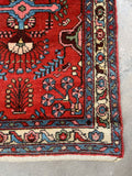 Skinny Vintage Runner / 2'7 x 9'6 Antique Persian Runner #3136