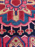 8x12 Antique Persian Heriz Area Rug #4611