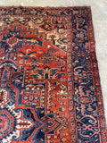 8x11 Antique Persian Heriz #3260